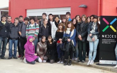 Visita de l’IES La Bisbal