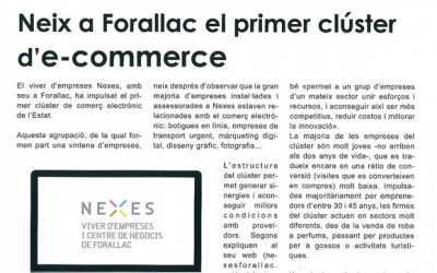 Noticia del Cluster al Empresarial Girona